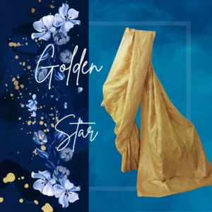 Golden Yellow Banarasi Saree